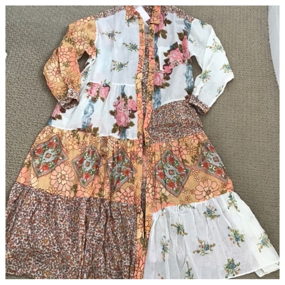 Free People Days Of Ditzies Maxi Dress.  NWT. - Picture 9 of 15